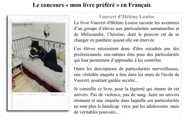 Clémentine F et Vauvert